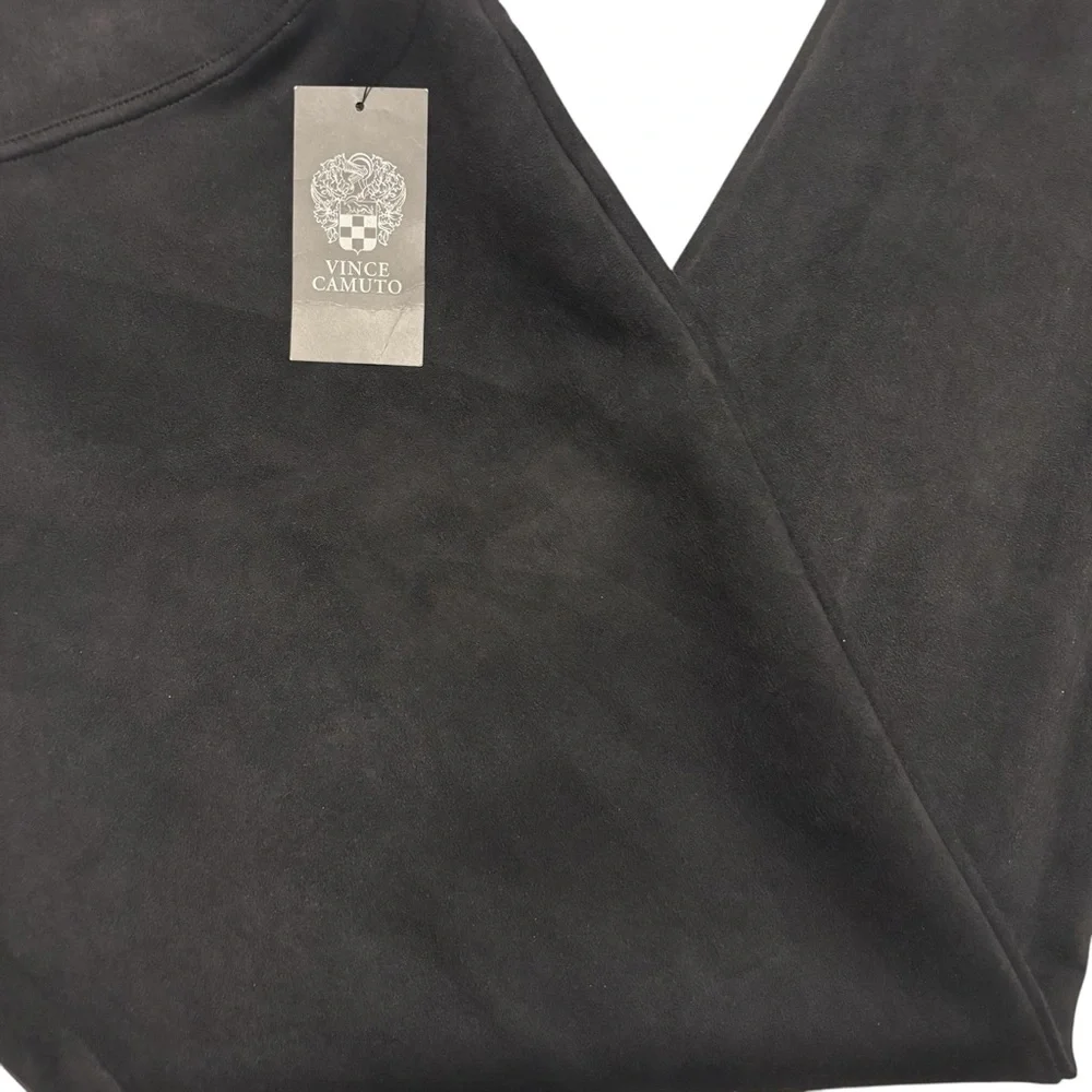 Vince Camuto Faux Suede Stretch Pants - Picture 7 of 9